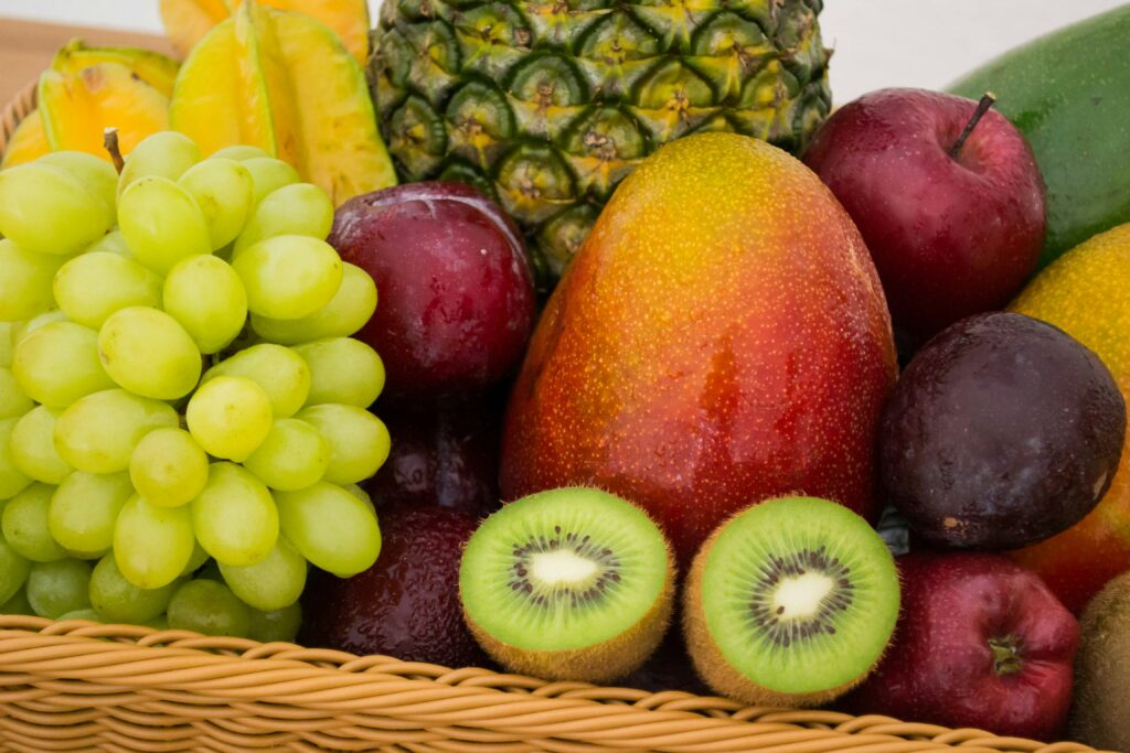Des fruits frais et sélectionnés avec soin
